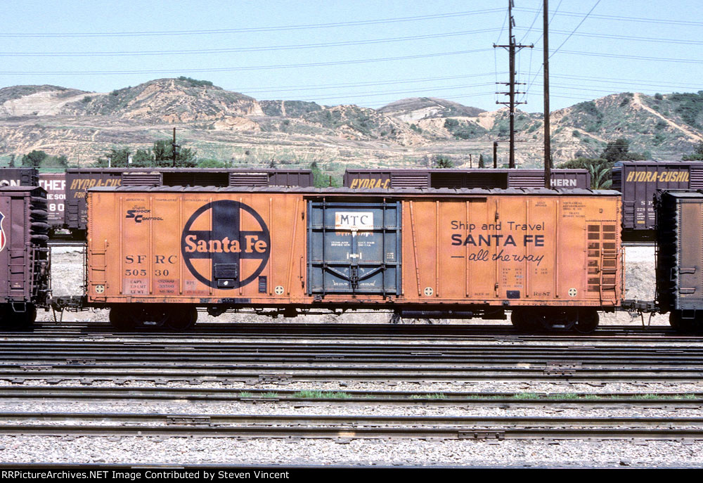 Santa Fe mechanical reefer SFRC #50530